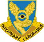 1st Military Intelligence Battalion"Informare Laboramus"(We Work to Inform)