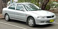 Facelift Mitsubishi Lancer GLXi sedan (Australia)