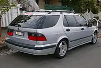 Pre–facelift Saab 9-5 Aero SportCombi (Australia)