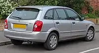 Facelift Mazda 323F hatchback, 2002-2003