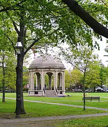 Salem Common bandshell in 2005