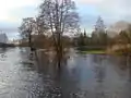 Örtze Park in Hermannsburg, in spring the Örtze regularly overspills its banks