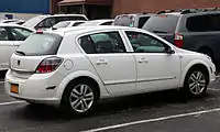 Saturn Astra XE 5-door (Rear)