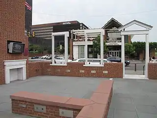 President's House Memorial, opened 2010