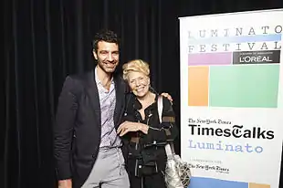  Weisbrodt and Joni Mitchell at the Luminato Festival in June 2013