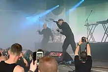 Photo of Front 242 playing live at Amphi festival 2014