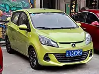 Front view of the Changan BenBen II.