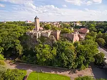 Giebichenstein Castle, pictured in 2015