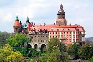 Książ Castle in Wałbrzych