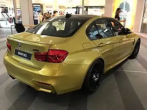 F80 M3 - rear view