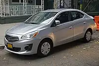 Mitsubishi Mirage G4 (US; pre-facelift)