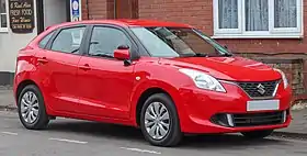 Suzuki Baleno hatchback (2015–2022) Main article: Suzuki Baleno (WB)