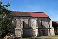 Side view of the chapel