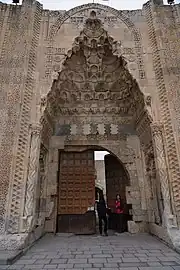 Monumental gateway of the Sultan Han