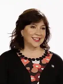 Photo of Kristen Anderson-Lopez in 2018