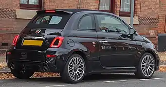 2018 Abarth 595C 1.4 Rear