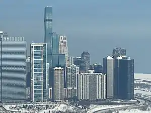 View from across Grant Park