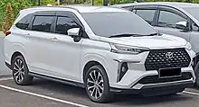 2022 Toyota Veloz 1.5 Q (W101RE, Indonesia)