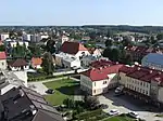 View of Biała Piska from the water tower