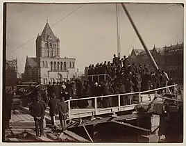 Cornerstone laying, 1888