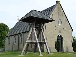 Hoornsterzwaag church and bell tower