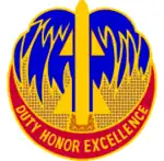 263rd Air Defense Artillery Brigade"Duty Honor Excellence"