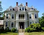 280 282 Elm Street, Northampton, MA.  Built 1891.  Colonial Revival.