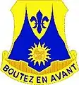 356th Infantry Regiment"Boutez en Avant"(Push Forward)