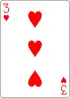 3 of Hearts