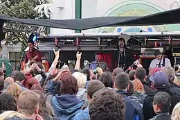 3 Feet Smaller performing at the 2012 Wurstelprater