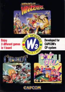 Three Wonders arcade flyer