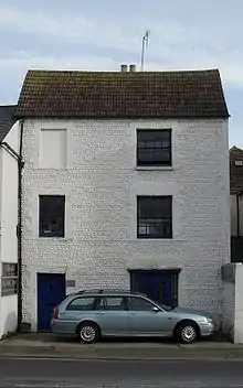 The cobble-fronted cottage at 44 High Street