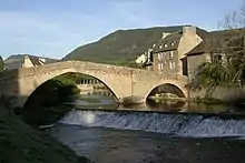 Pont Notre-Dame (14th century) at Mende, Lozère