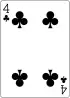 4 of Clubs