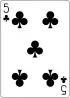 5 of Clubs