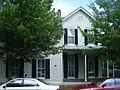 The Jenkins Miller McFarland House on 5 North Adams Street. Reportedly the oldest surviving structure in Rockville, it was built in 1793