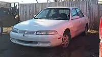 1993-1995 Mazda 626 Cronos photographed in Sault Ste. Marie, Ontario, Canada