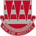 63rd Engineer Battalion"Non Sine Industria"