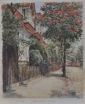 7 Queen Anne's Gardensby T. M. Rooke, 1882