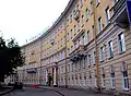 Main building at the corner of Moskovsky prospect and Fontanka river embankment