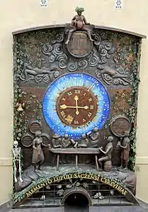 Žatec clock