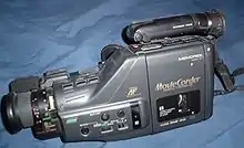 Older black camcorder