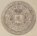 Seal of King and Grand Duke Augustus III, 1738