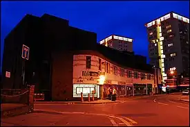 ABC cinema at night