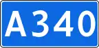 Federal Highway A340 shield}}