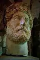 Bust of Roman emperor Hadrianus