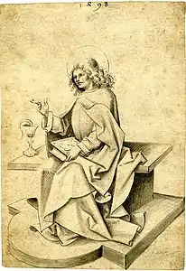 Drawing of Saint John the Evangelist, 1498