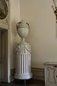 Neoclassical stove in Schloss Rosegg (Rosegg, Austria)