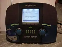 Image 43The "Kerbango Internet Radio" was the first stand-alone product that let users listen to Internet radio without a computer. (from History of broadcasting)