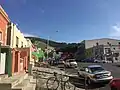 The view of Signal Hill from Bo-Kaap